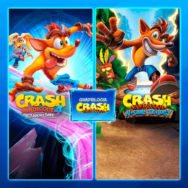 Crash Bandicoot - Pacote Quadrilogia